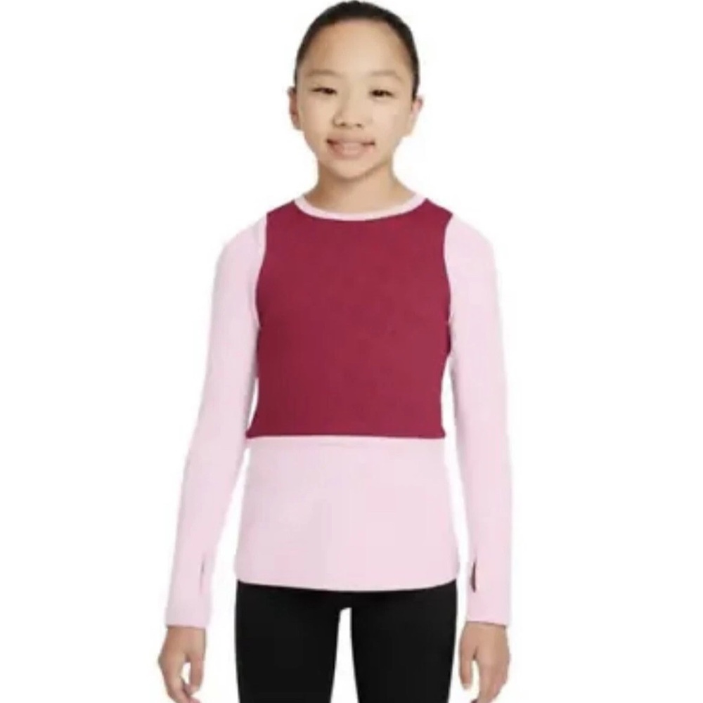 Nike Pro Girls Dri-Fit Training Top Long Sleeve Youth Size : XL